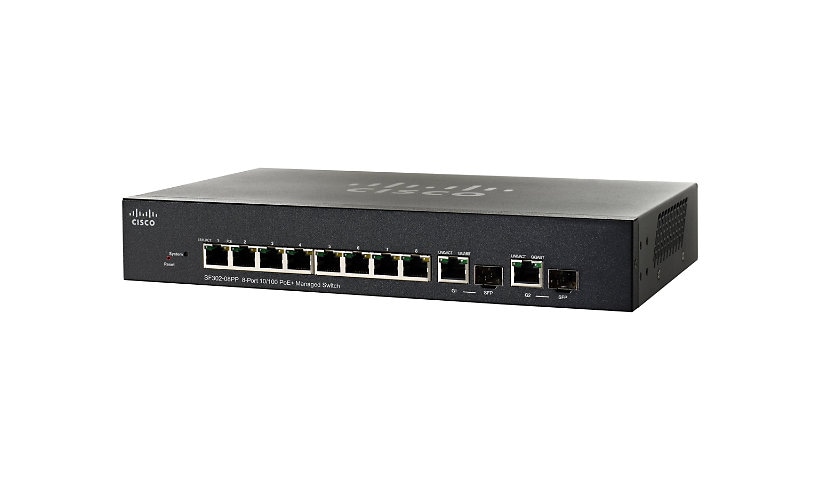 Cisco Small Business SF302-08PP - switch - 8 ports - managed - rack-mountab
