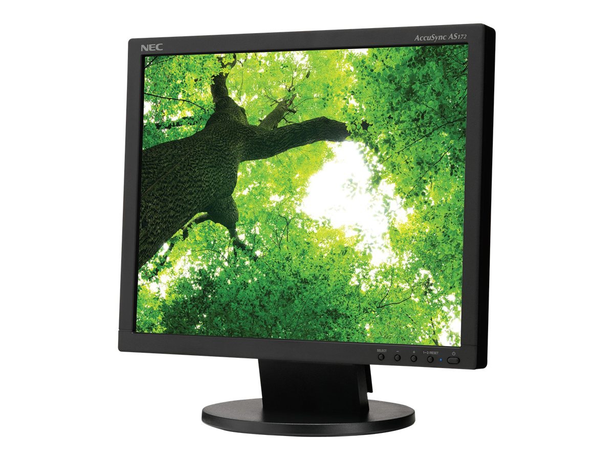 NEC AccuSync AS172-BK - LED monitor - 17"