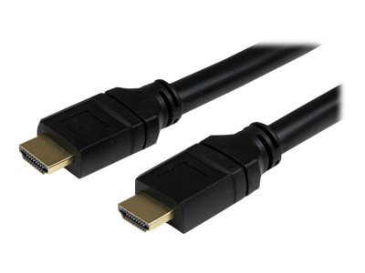 StarTech.com 50ft In Wall Plenum Rated 4K 30Hz UHD HDMI 1.4 Display Cable