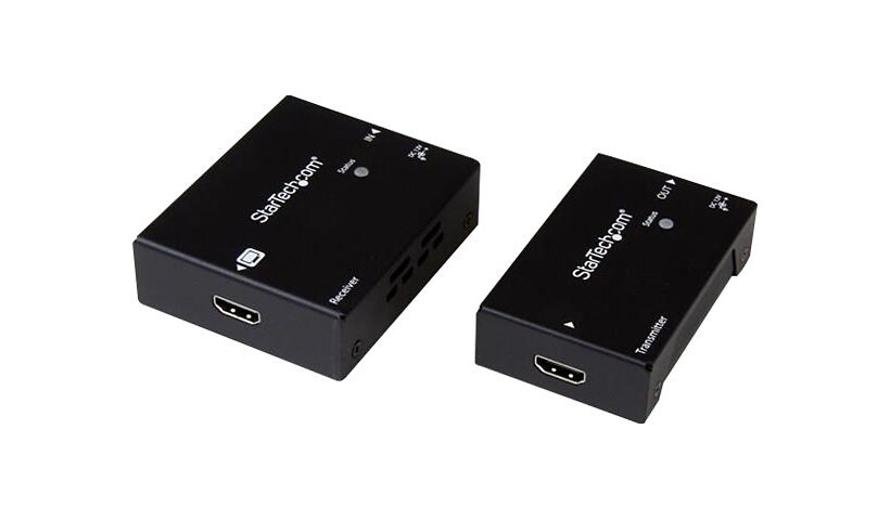 StarTech.com HDMI over CAT5e HDBaseT Extender - Power over Cable - Ultra HD 4K
