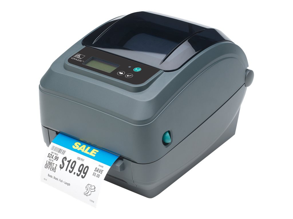 Zebra GX Series GX420t - label printer - monochrome - direct thermal / thermal transfer
