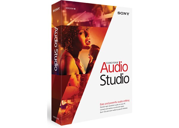 Sound Forge Audio Studio ( v. 10 ) - box pack