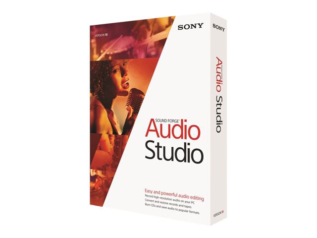 Sound Forge Audio Studio (v. 10) - box pack
