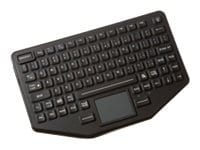 iKey SL-86-911-TP-USB-P - clavier - noir