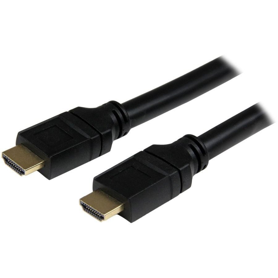 StarTech.com 25ft In Wall Plenum Rated HDMI Cable, 4K High Speed Long HDMI