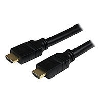 StarTech.com 25ft In Wall Plenum Rated 4K 30Hz UHD HDMI 1.4 Display Cable