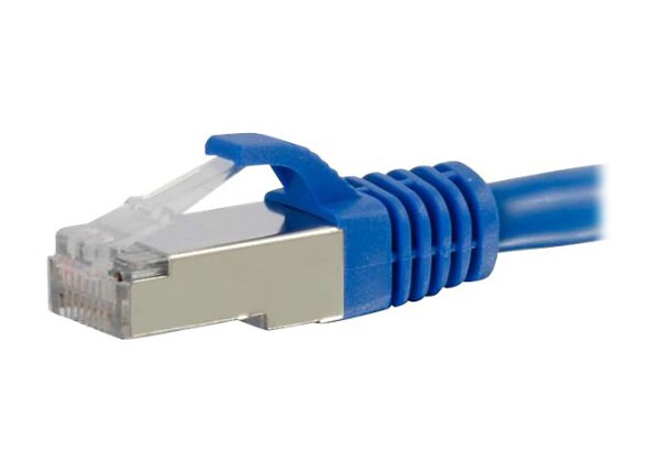 C2G 9ft Cat6 Snagless Shielded (STP) Ethernet Network Patch Cable - Blue - patch cable - 2.74 m - blue