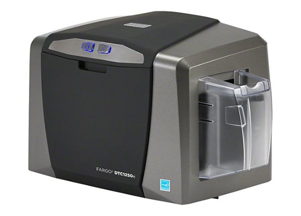 Fargo DTC 1250E - plastic card printer - color - dye sublimation/thermal resin