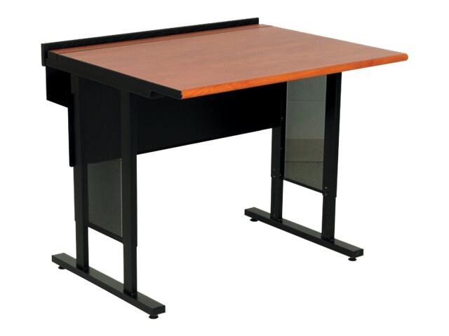 Spectrum Evolution - table - rectangular - black, wild cherry