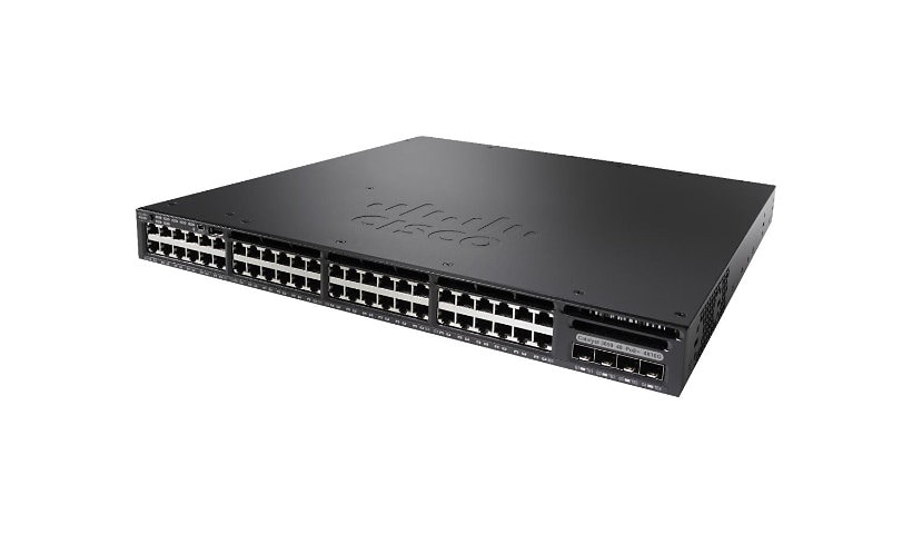 Cisco Catalyst 3650-48PD-E - switch - 48 ports - managed - rack-mountable