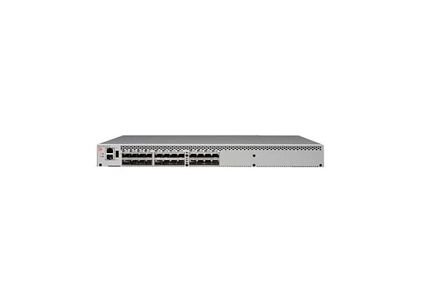 Brocade 6505 - switch - 24 ports - managed - with 24x 16 Gbps SFP+ transceiver