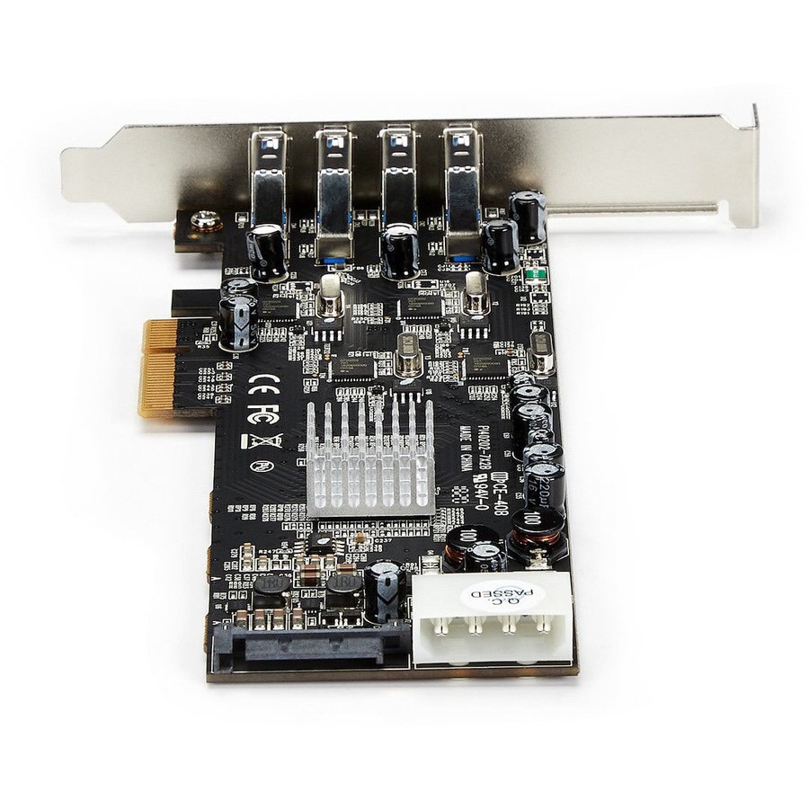 Thumbnail 6 of 11 for StarTech.com 4 Port PCI Express (PCIe) SuperSpeed USB 3.0 Card Adapter w/ 4 Dedicated 5Gbps Channels - UASP - SATA/LP4