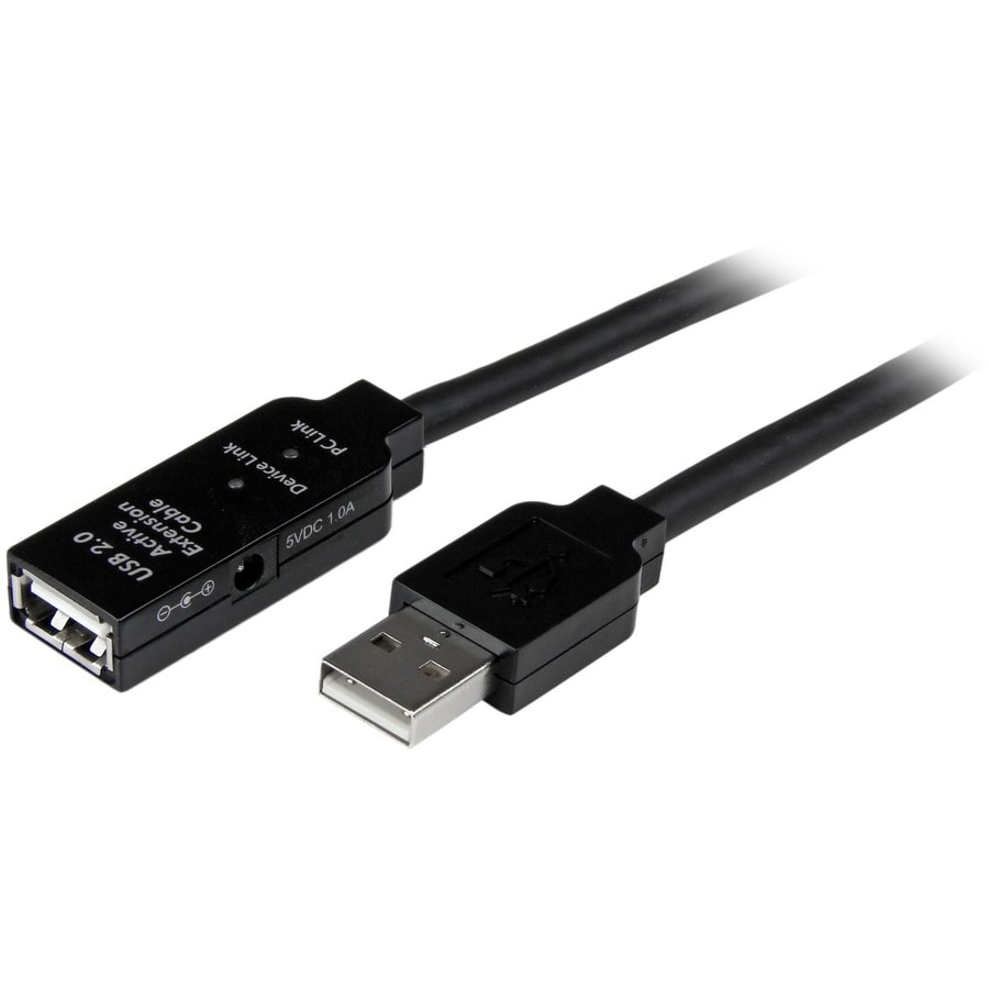 StarTech.com USB 2.0 Active Extension Cable - M/F - 10M USB Extension Cable