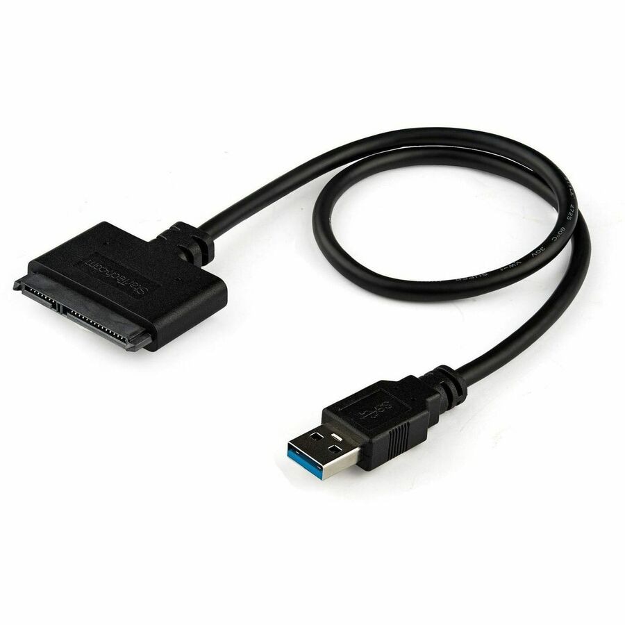 StarTech USB 3.0 to 2.5 inch Sata III Hard Drive Adapter Cable with Uasp, Black