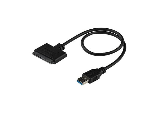 StarTech.com USB 3.0 to 2.5" SATA III SSD / HDD Converter Cable w/UASP USB3S2SAT3CB - SCSI Cables -