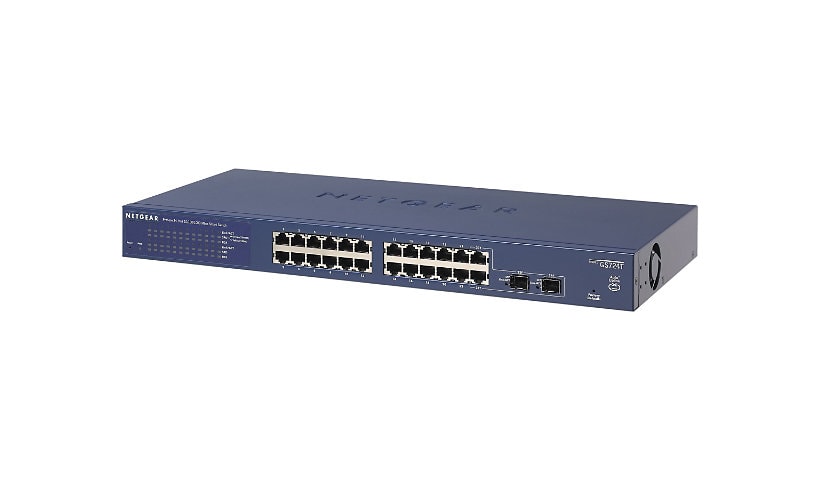 NETGEAR 24-Port Gigabit Smart Switch, GS724Tv4