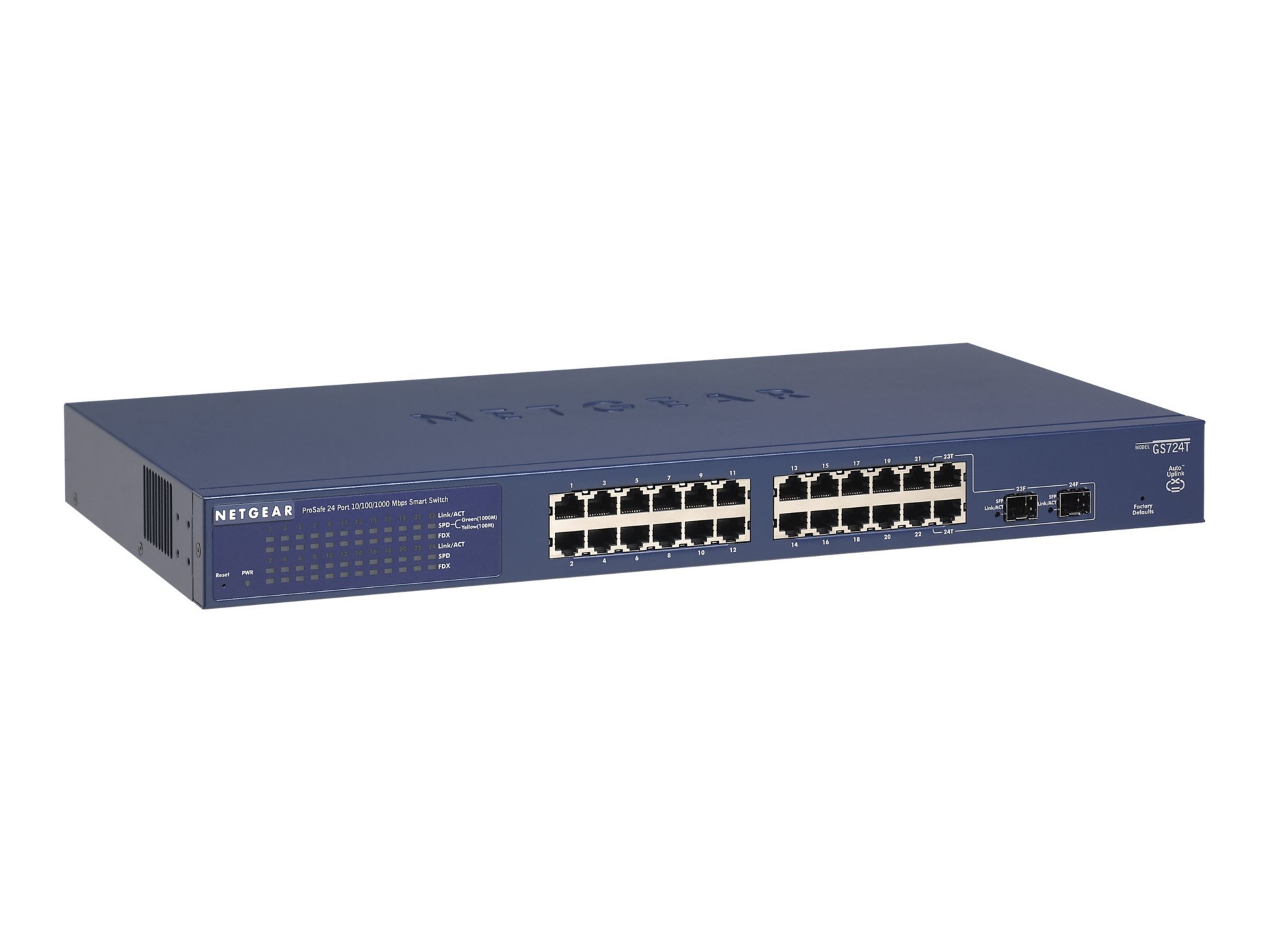 Thumbnail 3 of 5 for NETGEAR 24-Port Gigabit Smart Switch, GS724Tv4