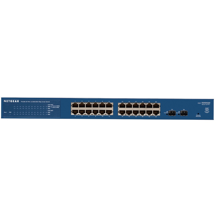 Thumbnail 5 of 5 for NETGEAR 24-Port Gigabit Smart Switch, GS724Tv4