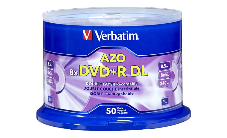 Verbatim - DVD+R DL x 50 - 8.5 GB - storage media - 97000 - DVD
