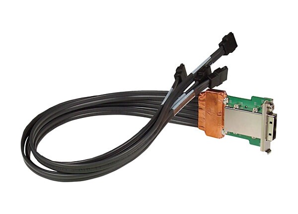 HP SAS Back Panel Connector Kit - SAS internal to external cable kit