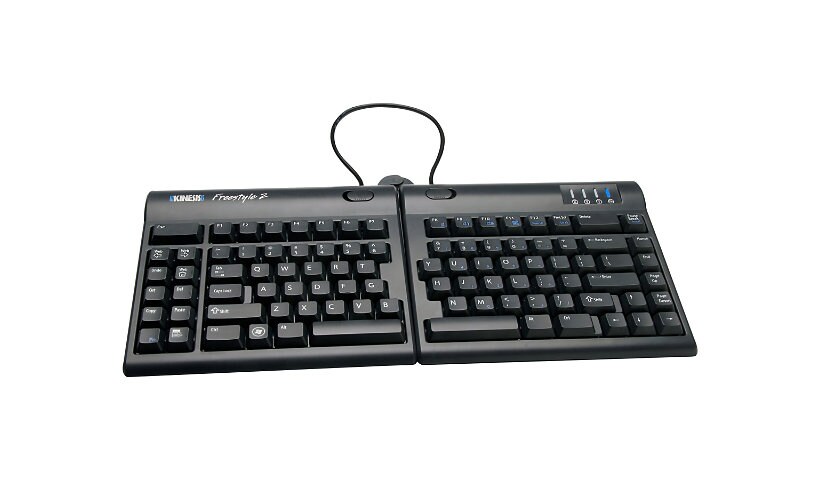 Kinesis Freestyle2 for PC - keyboard - French - black