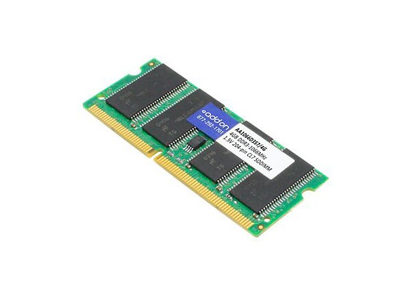 AddOn 4GB Industry Standard DDR3-1066MHz SODIMM - DDR3 - 4 GB - SO-DIMM 204-pin