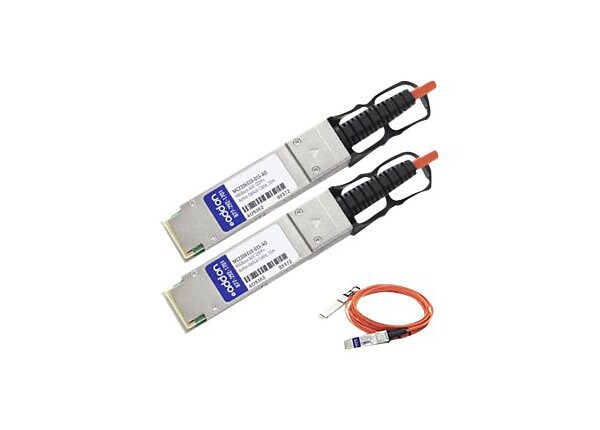 AddOn 15m Mellanox Compatible QSFP+ AOC - network cable - 15 m