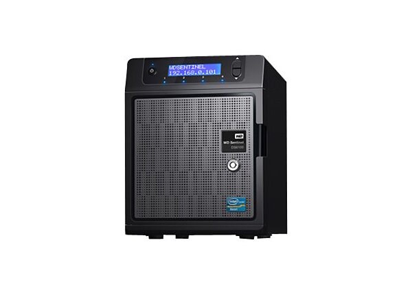 WD Sentinel DS6100 WDBWVL0160KBK - Xeon E3-1265LV2 2.5 GHz - 16 GB - 16 TB