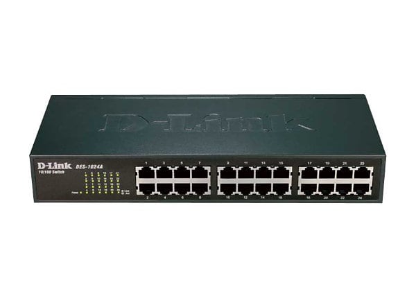 D-Link DES 1024A - switch - 24 ports - unmanaged