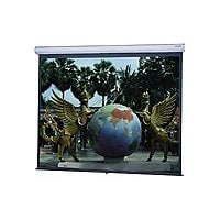 Da-Lite Model C Projection Screen with CSR - Wall or Ceiling Mounted Manual Screen - 123" Screen