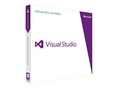 Microsoft Visual Studio Ultimate 2013 with MSDN - box pack - 1 user