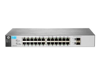 HP 1810-24G v2 - switch - 24 ports - managed - desktop, rack-mountable, wall-mountable - Smart Buy