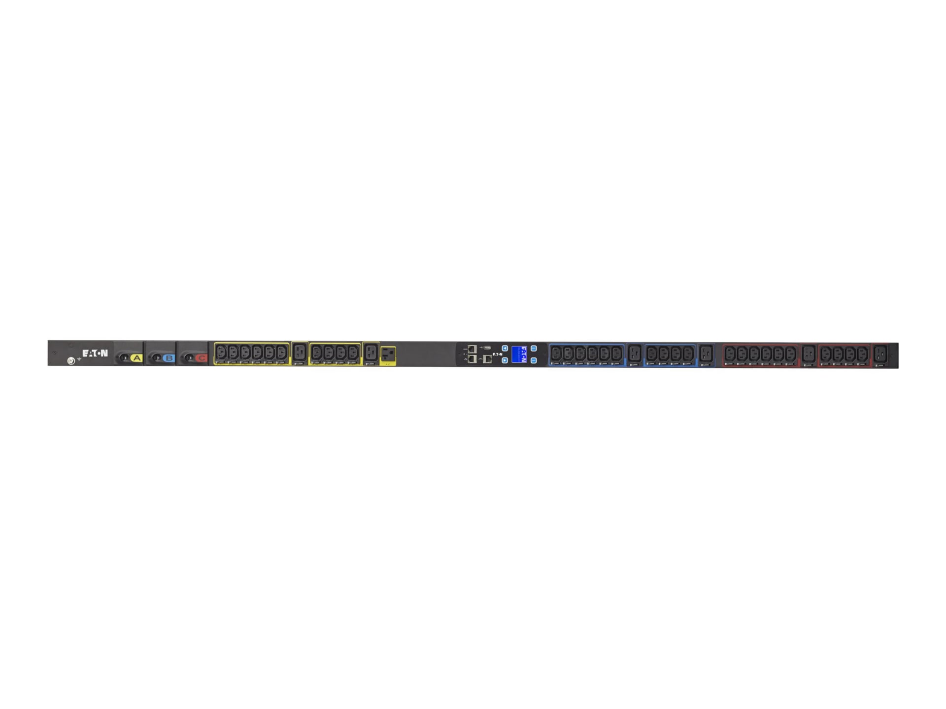 Eaton Metered Input Rack PDU 8.64 kW max 120/208V 24A 0U Three-Phase PDU