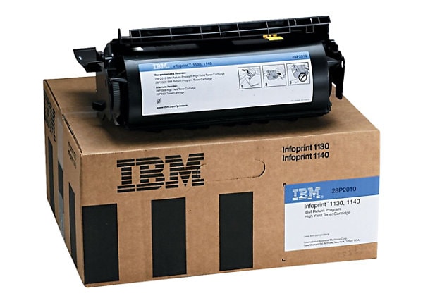 IBM 28P2010 Hi-Yield Black Toner Cartridge
