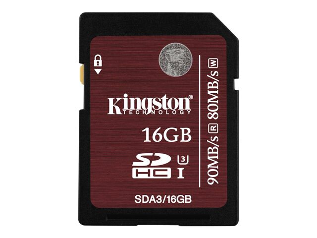 Kingston - flash memory card - 16 GB - SDHC UHS-I
