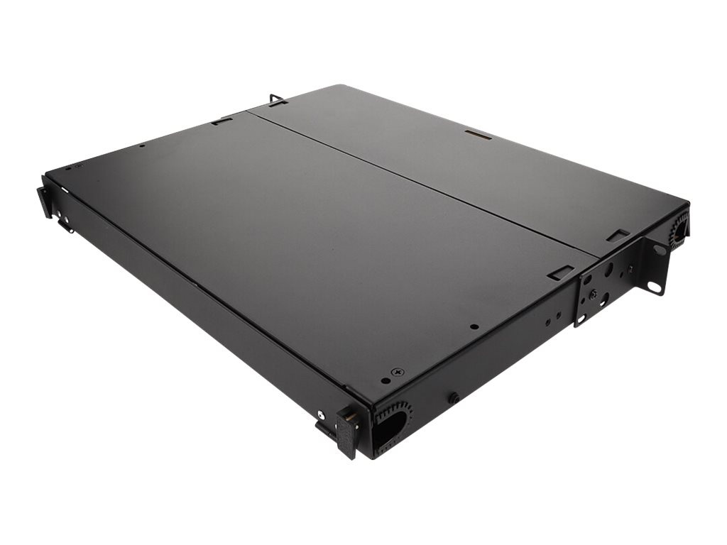 Proline 19-inch Slide-Out Patch Panel 1U Chassis with 3 Open Cassette Bays