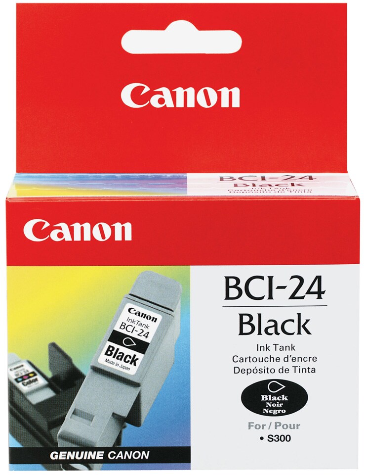 Canon BCI-24Bk Black InkJet Cartridge
