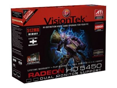 VisionTek Radeon 5450 SFF - graphics card - Radeon HD 5450 - 512 MB