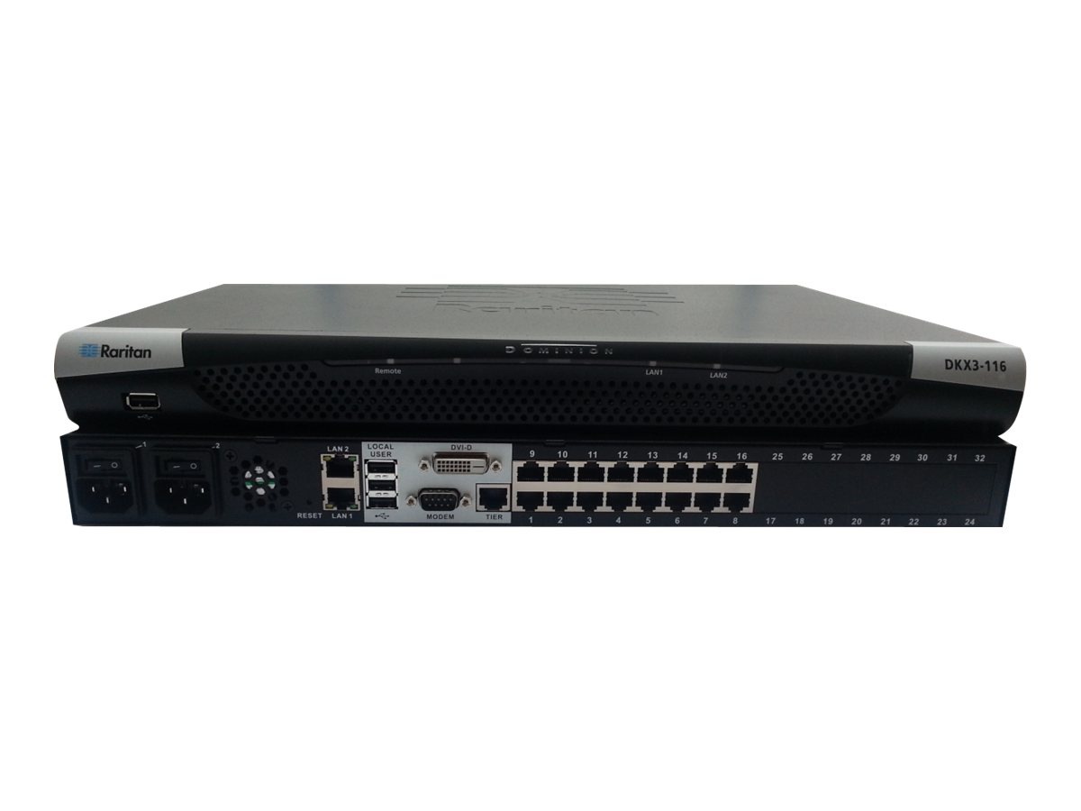 Raritan Dominion DKX3-116 - commutateur KVM - 16 ports - Montable sur rack