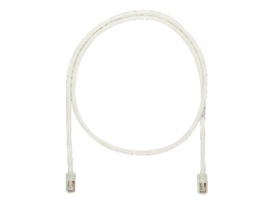 Panduit NetKey patch cable - 3 ft - off white