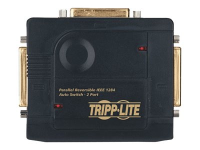 Tripp Lite 2-Port Share Switch IEEE-1284 Parallel Printer Auto Sharing
