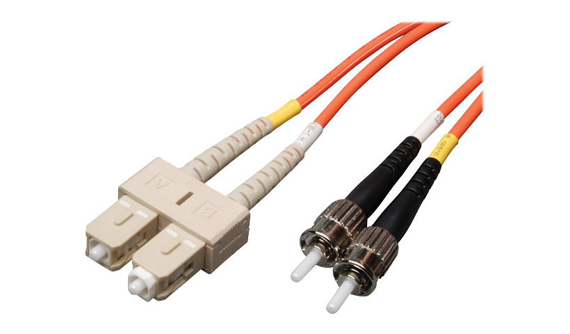 Eaton Tripp Lite Series Duplex Multimode 62.5/125 Fiber Patch Cable (SC/ST), 1M (3 ft.) - patch cable - 0.9 m