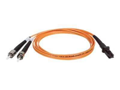Eaton Tripp Lite Series Duplex Multimode 62.5/125 Fiber Patch Cable (MTRJ/ST), 1M (3 ft.) - patch cable - 0.9 m - orange