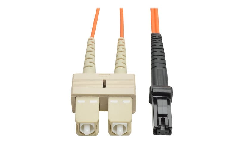 Eaton Tripp Lite Series Duplex Multimode 62.5/125 Fiber Patch Cable (MTRJ/SC), 1M (3 ft.) - patch cable - 0.9 m - orange