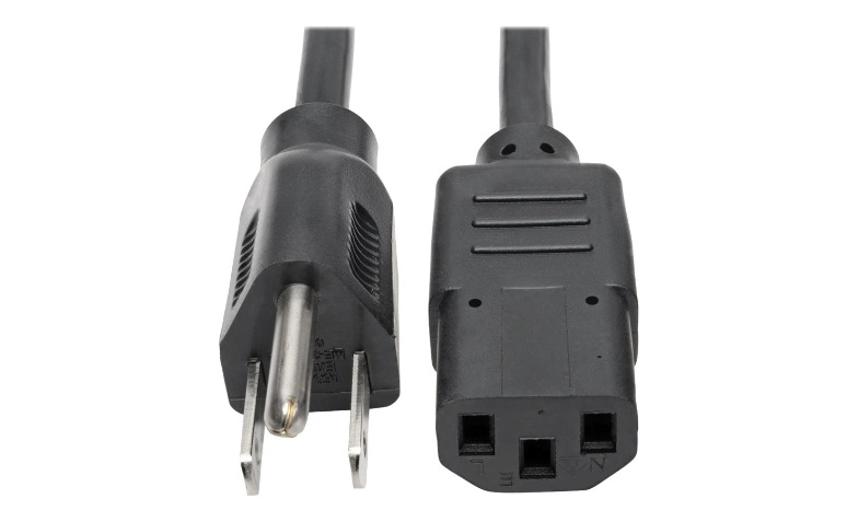 Eaton Tripp Lite Series Desktop Computer AC Power Cable, NEMA 5