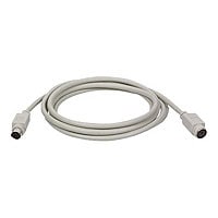 Tripp Lite 10ft Keyboard Mouse Extension Cable PS/2 Mini-DIN6 M/F 10' - keyboard / mouse extension cable - 10 ft