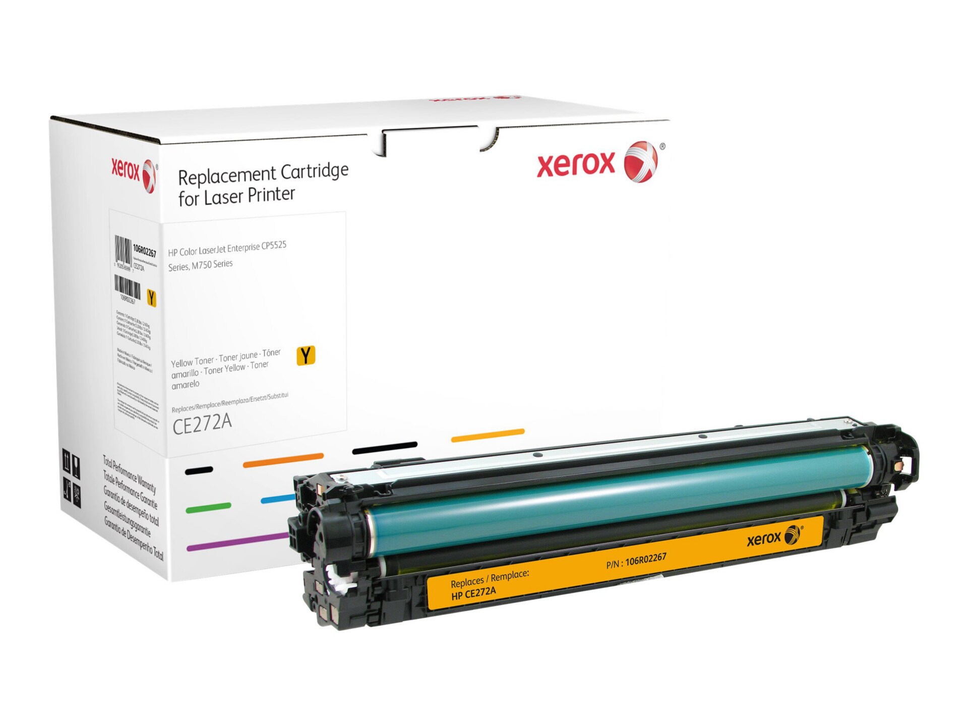 Xerox - yellow - toner cartridge (alternative for: HP CE272A)