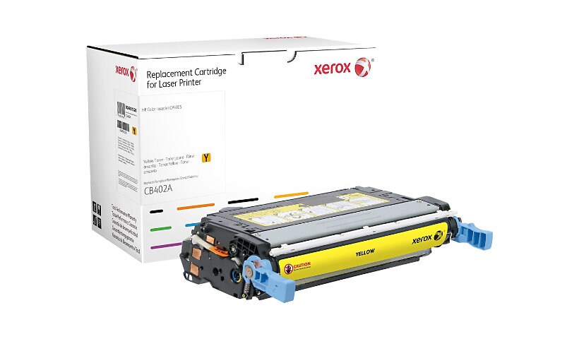 Xerox - yellow - toner cartridge (alternative for: HP CB402A)
