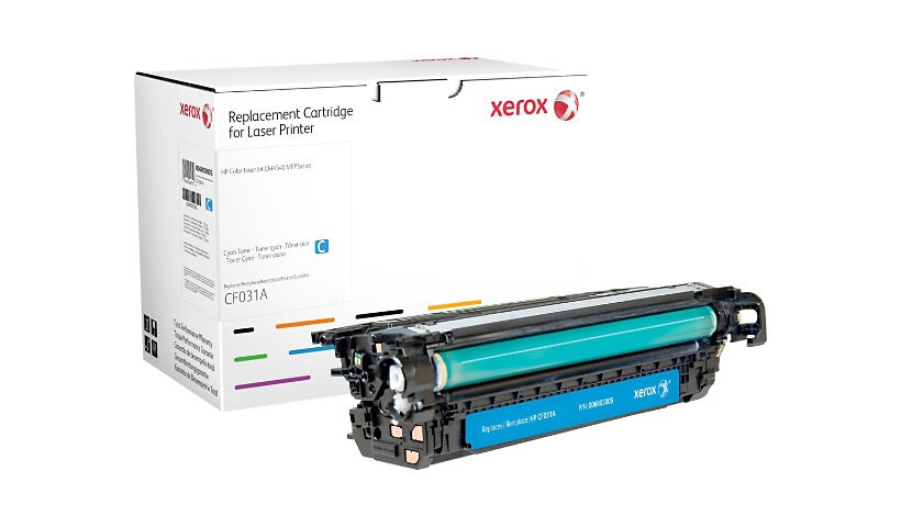 Xerox - cyan - toner cartridge (alternative for: HP CF031A)