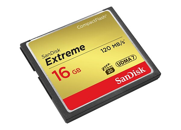 SanDisk Extreme - flash memory card - 16 GB - CompactFlash